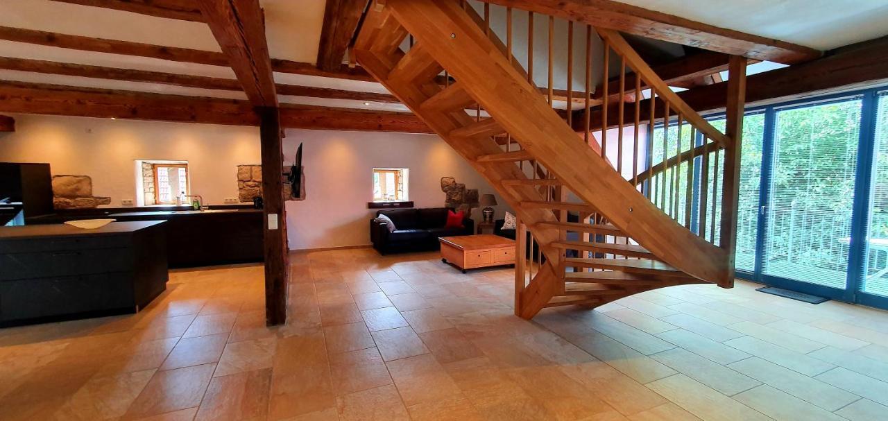 Gaestehaus Craintaler Muehle B&B Креглинген Екстериор снимка